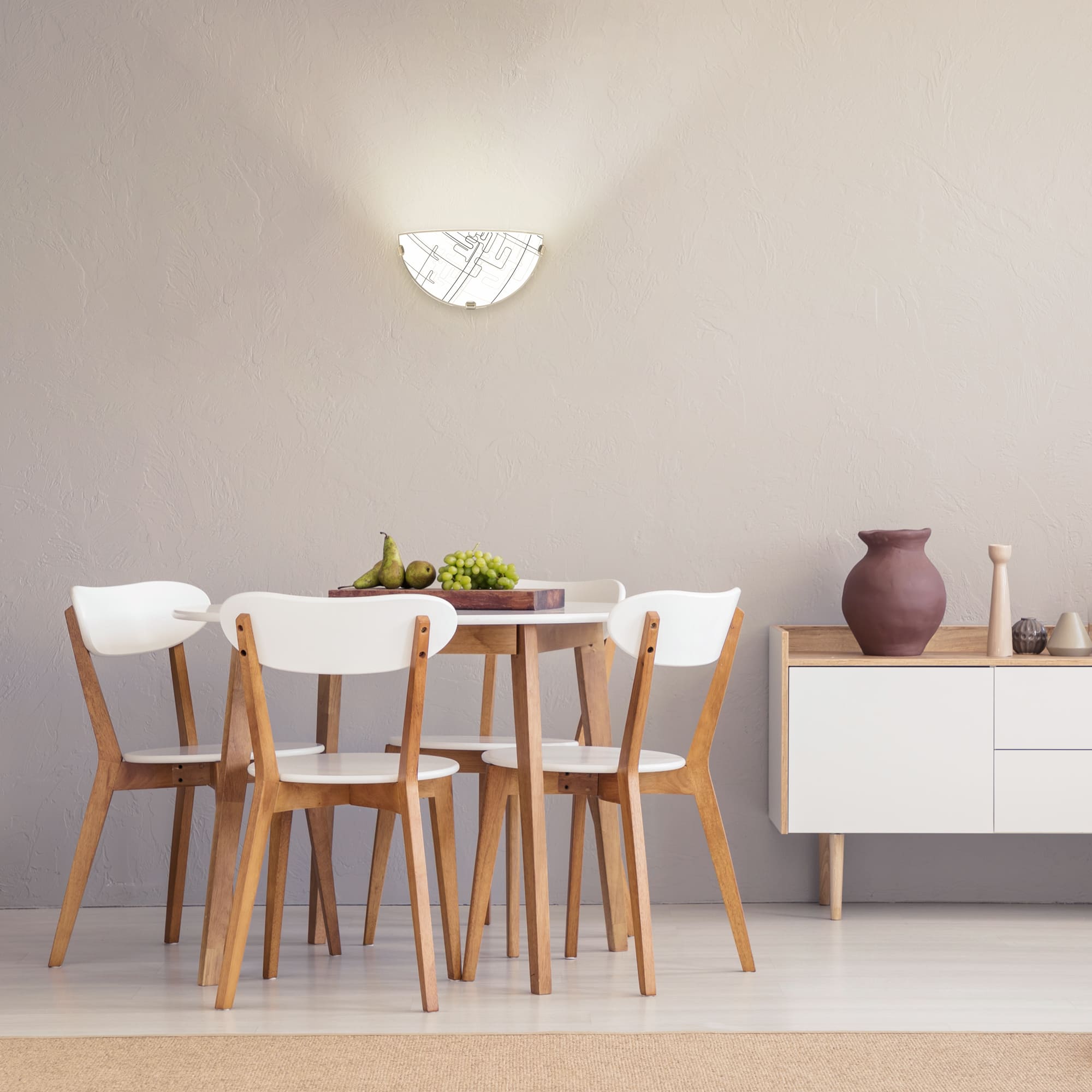 Aplica incandescent, 1 bec, E27, 60 W Klausen Tetrix