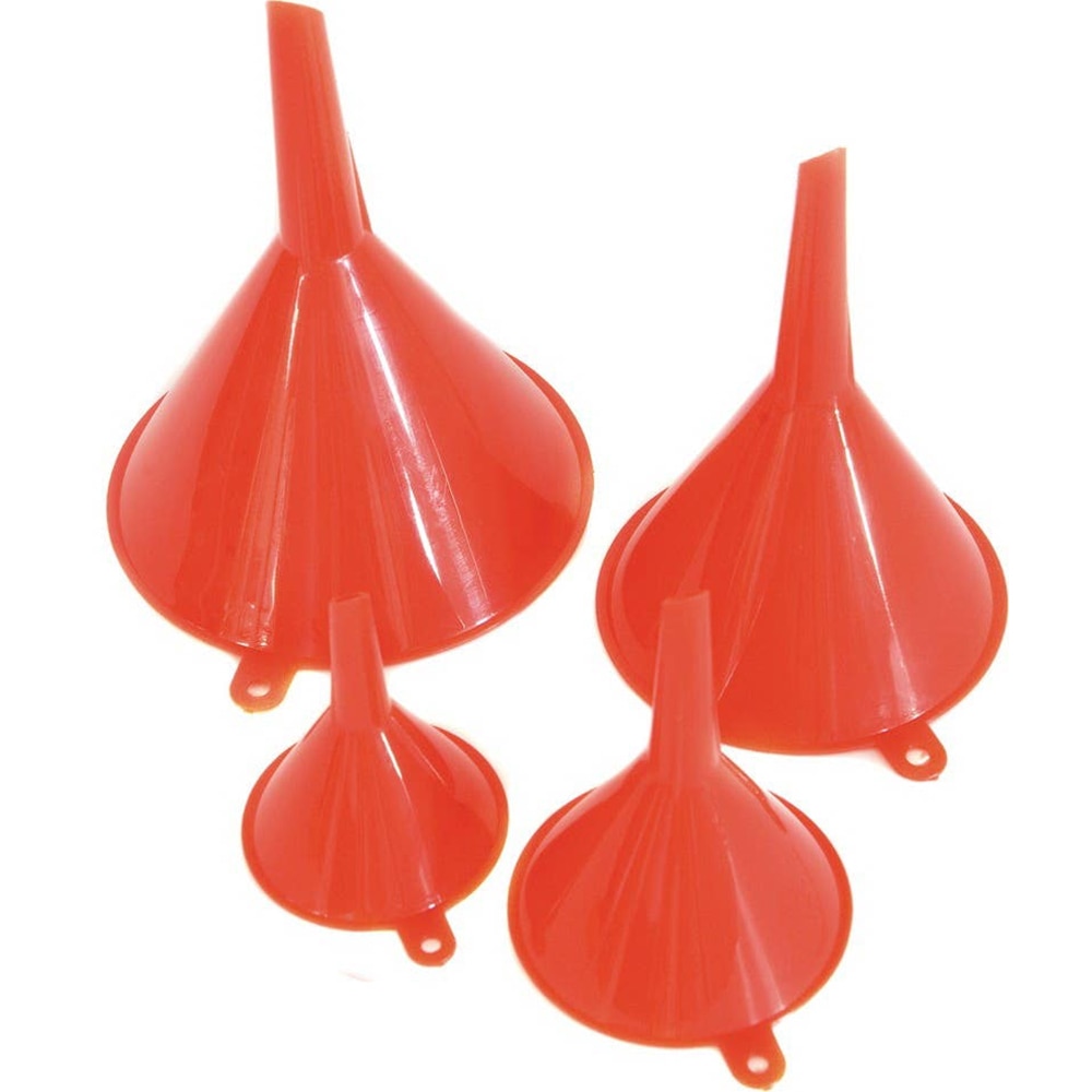 Set 4 palnii carburant, plastic, rosu