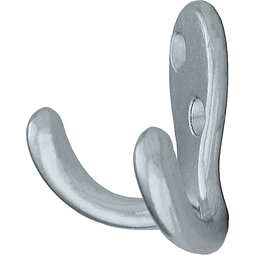 Cuier perete si mobilier, 2 agatatori, metal, argintiu