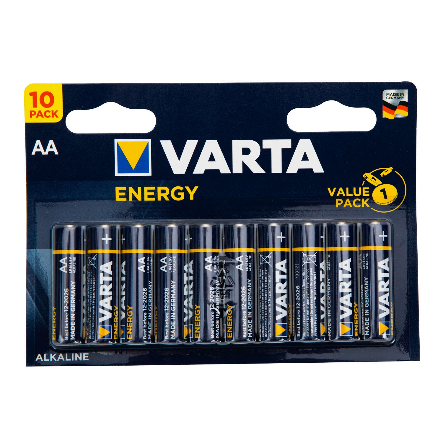 Set 10 Baterii Varta Energy Aa