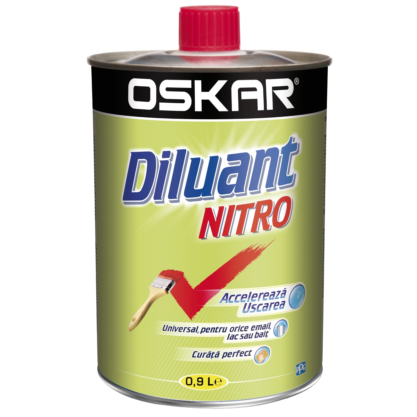Diluant Nitro Oskar, interior si exterior, 0.9 l 