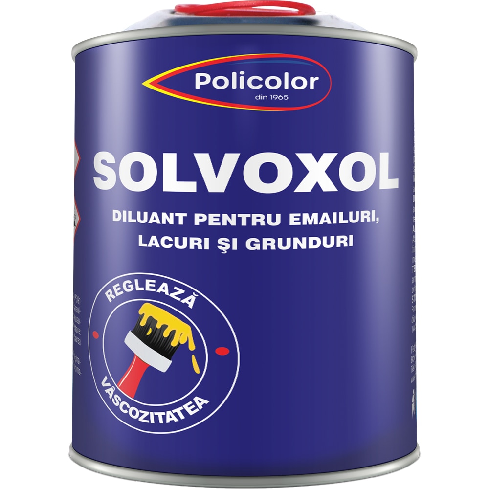 Diluant Policolor Solvoxol pentru emailuri, lacuri si grunduri, 1 l 