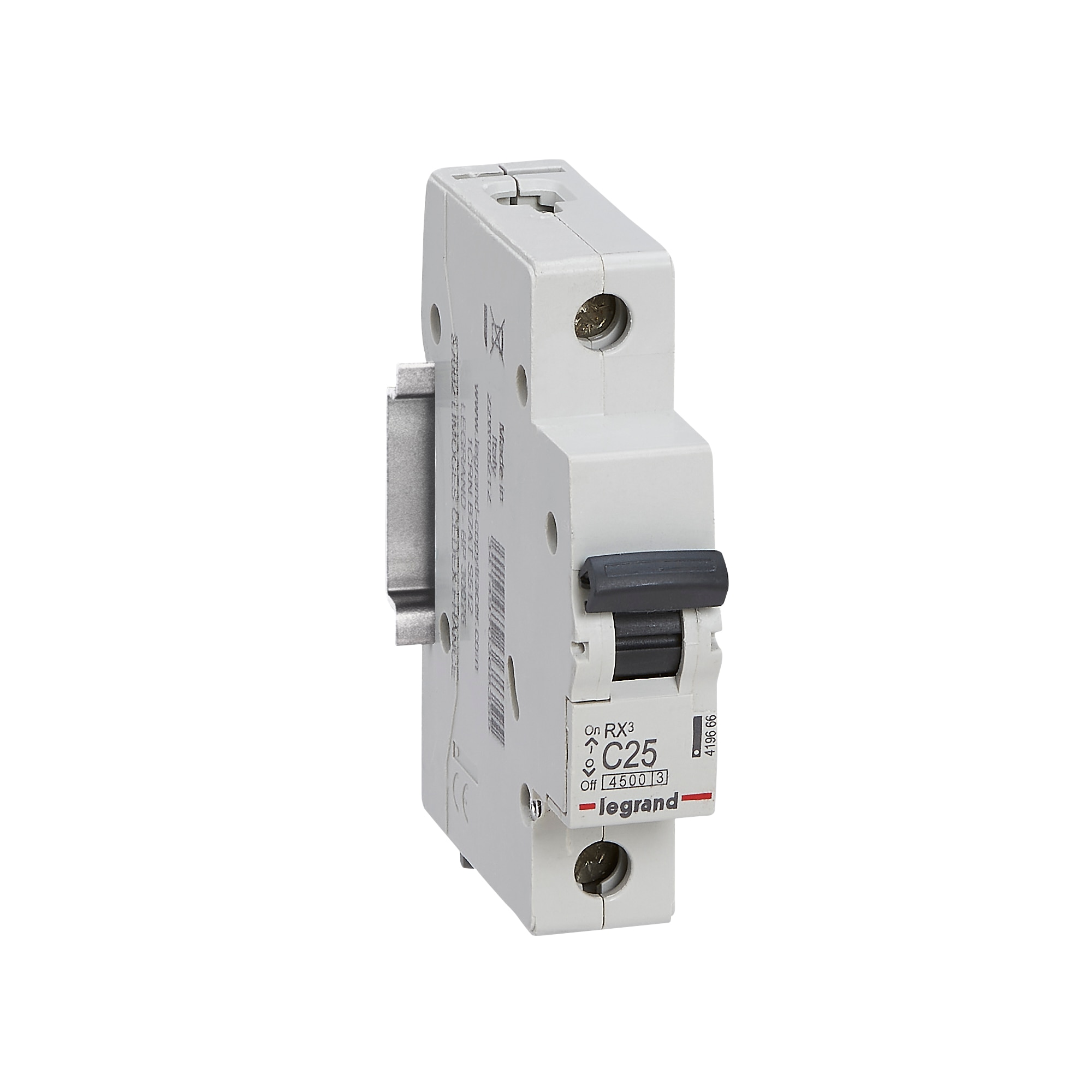 Legrand Disjunctor 25A 1P 1,8 cm x 8,2 cm x 6,5 cm