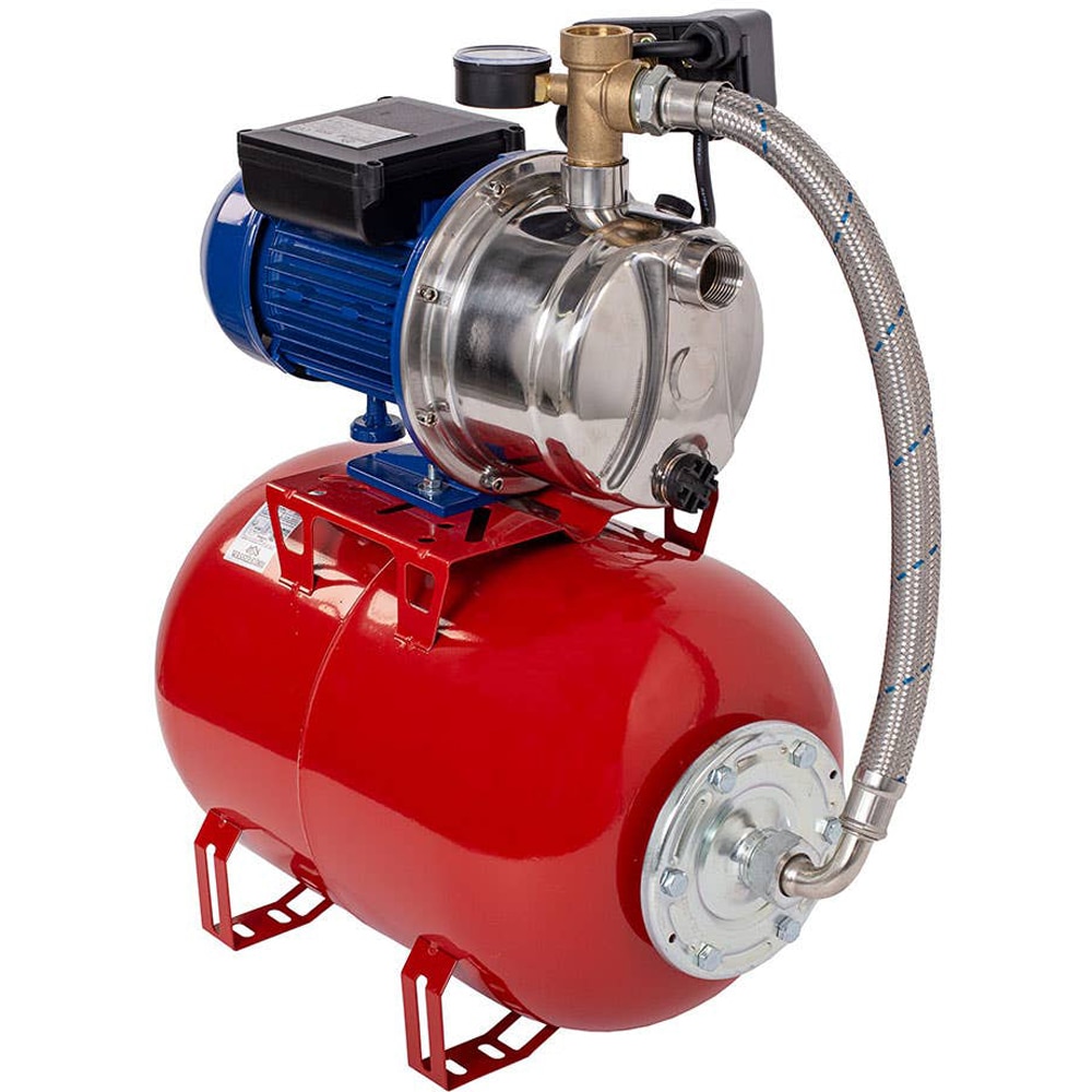 Hidrofor Wasserkonig, 900 W, inox, vas 24 L, 4.4 bar, debit apa 3720 L/h