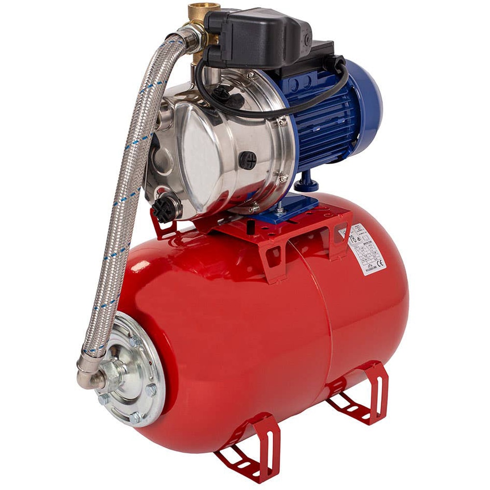 Hidrofor Wasserkonig, 900 W, inox, vas 24 L, 4.4 bar, debit apa 3720 L/h