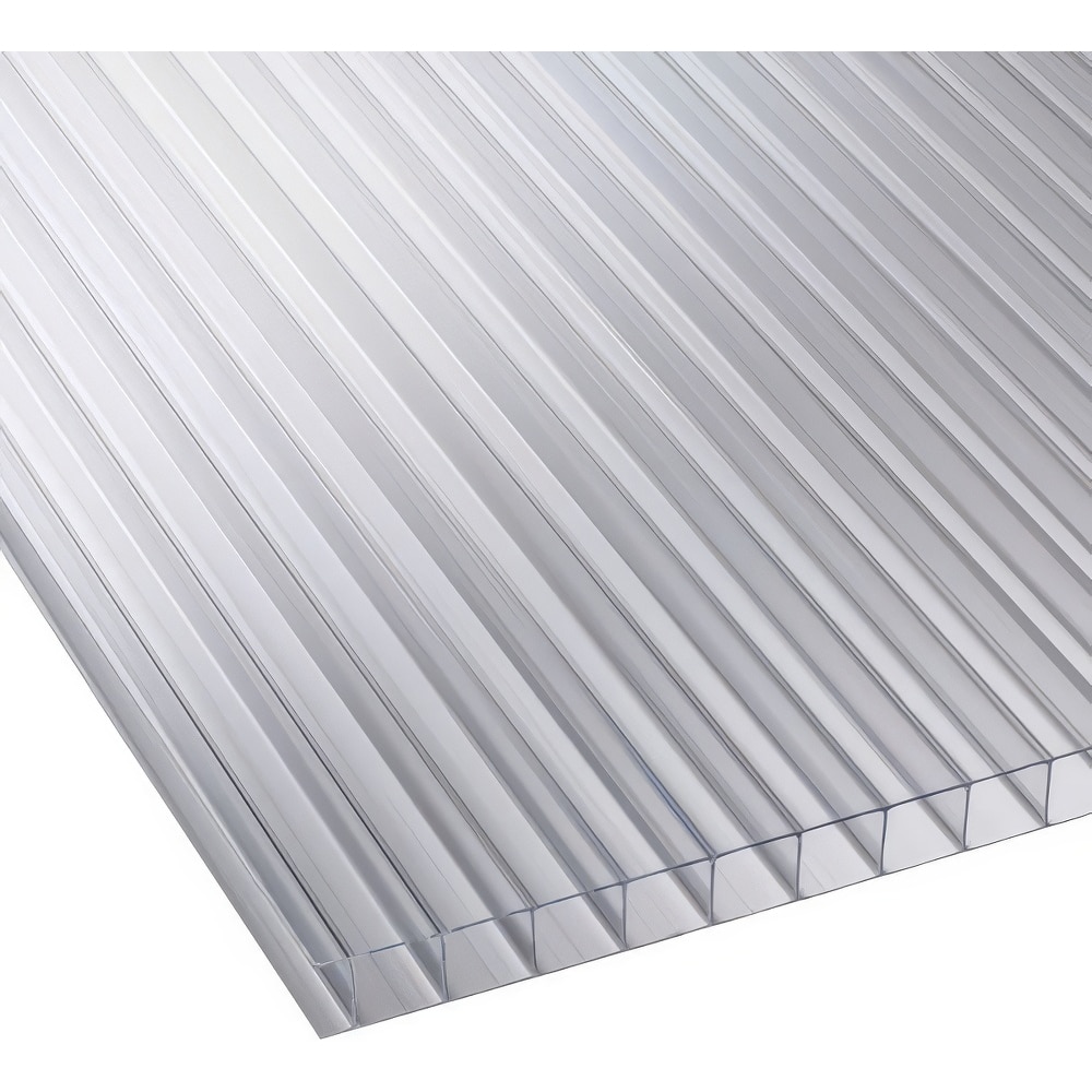 Policarbonat celular, 300 x 210 cm, 6 mm, transparent