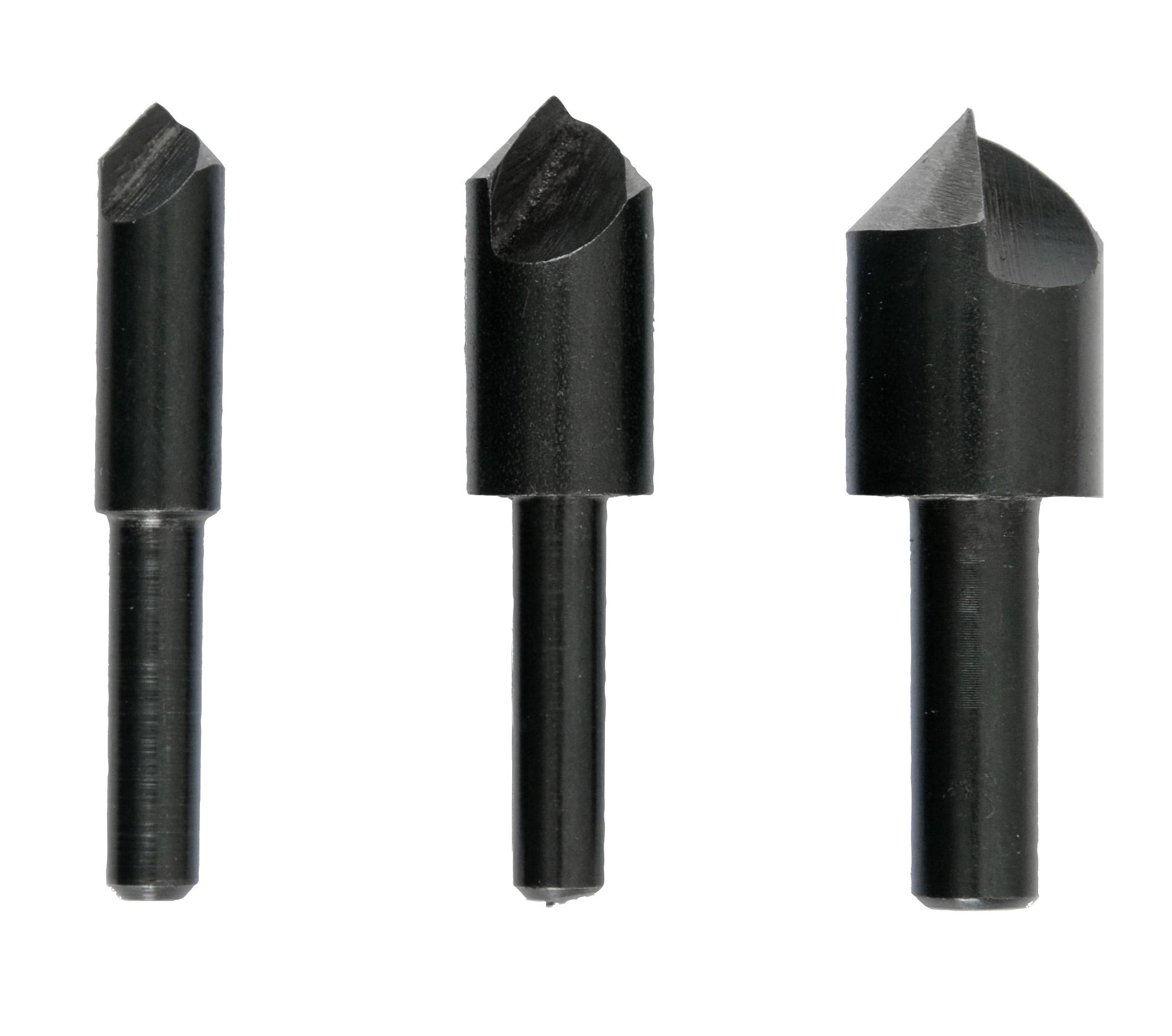 Set 3 bucati zencuitor KWB, 8 / 12 / 16 mm, otel carbon, 90