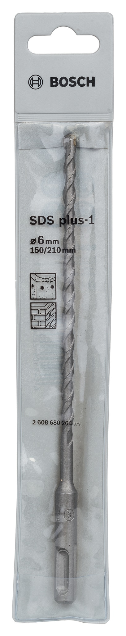 Burghiu SDS-Plus-1, 6 x 150 x 210 mm  Bosch