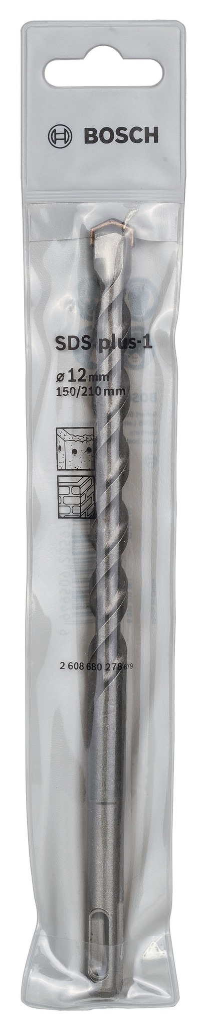 Burghiu SDS-Plus-1, 12 x 150 x 210 mm  Bosch