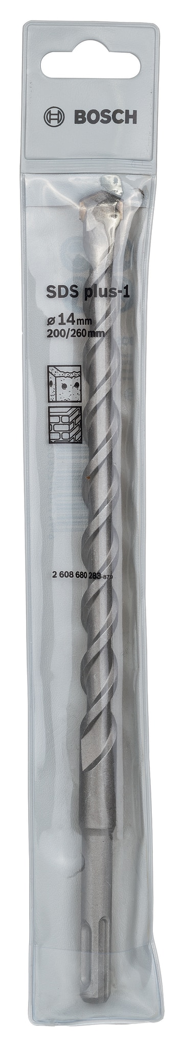 Burghiu SDS-Plus-1, 14 x 200 x 260 mm  Bosch