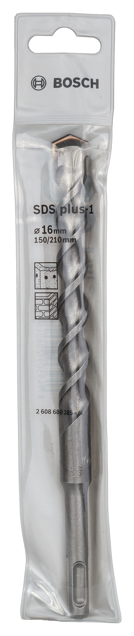 Burghiu SDS-Plus-1, 16 x 150 x 210 mm  Bosch