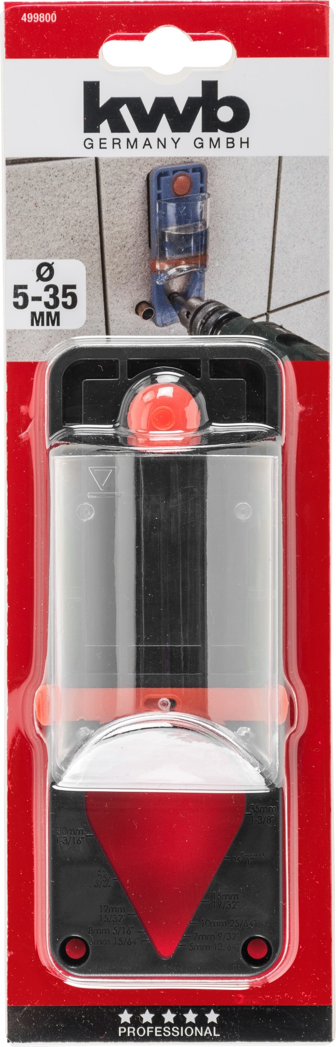 Sistem racire pentru carote diamant KWB, 5-35 mm, cu fixare in vid