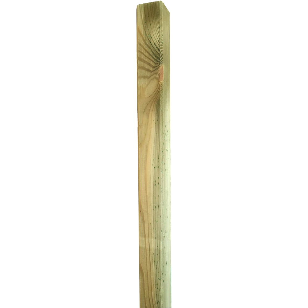 Stalp GOODHOME, 180 x 4.5 x 4.5 cm, lemn, verde