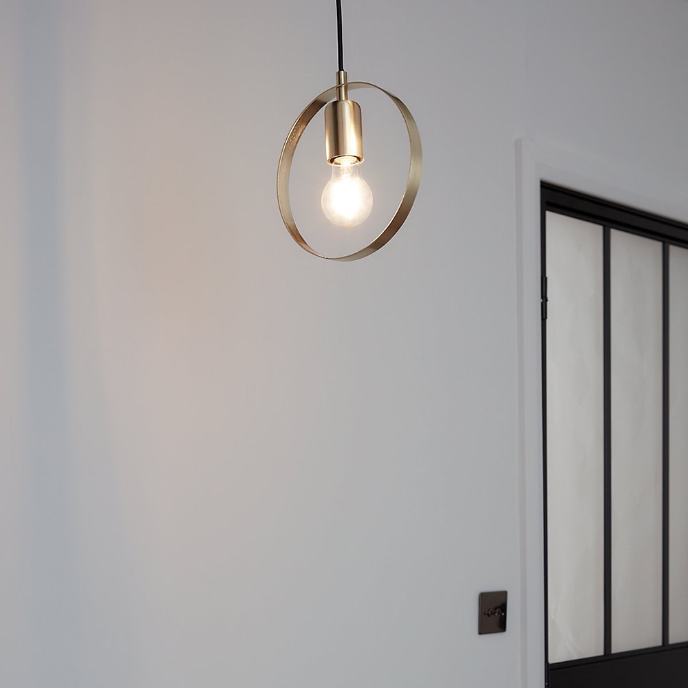 Pendul GOODHOME Kaitains, E27, 60W, auriu