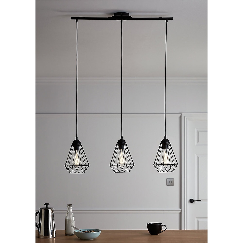 Pendul GOODHOME Smertrio, E27, 60W, negru