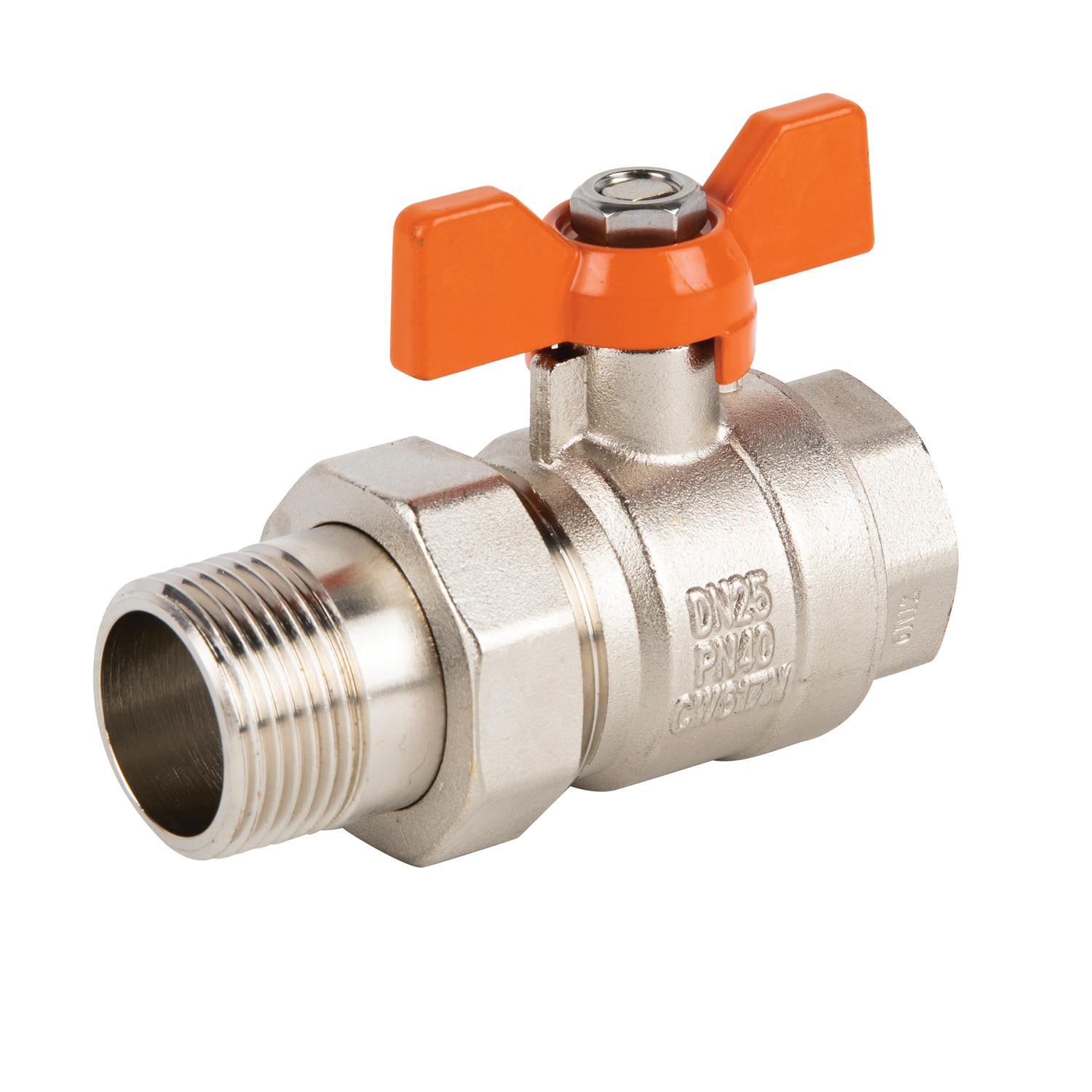 Robinet apa hol fluture, racord 1, file interior-exterior   Bann