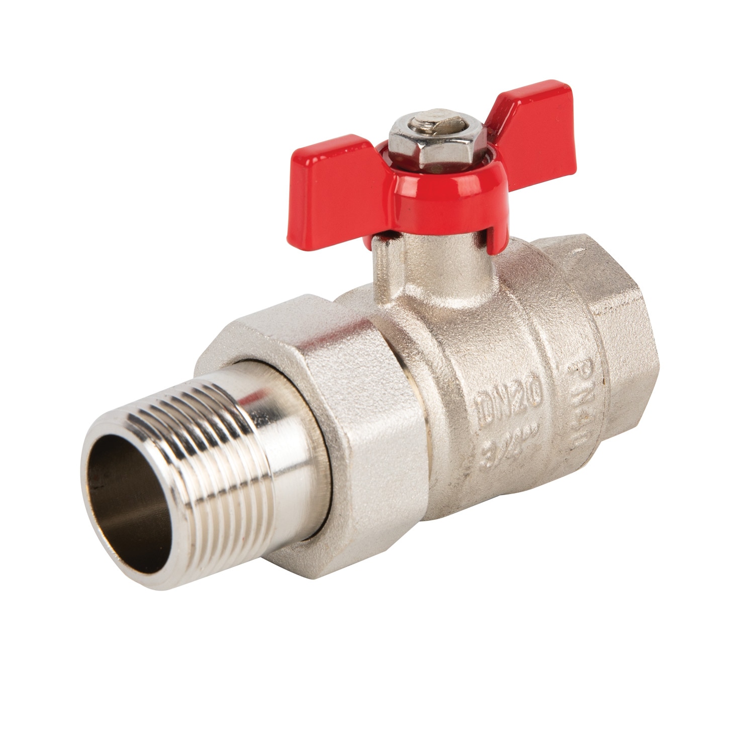 Robinet apa fluture hol, racord 3/4, filet interior-exterior  Bann