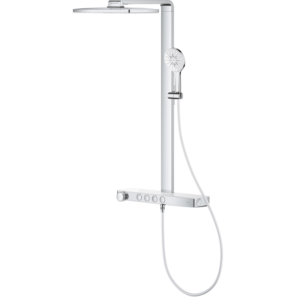 Sistem dus GROHE Rainshower Aqua Pure 1009610000, termostat, 3 functii, crom