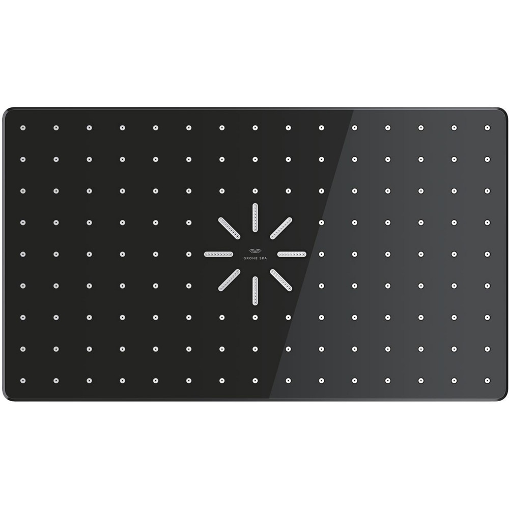 Sistem dus GROHE Rainshower Aqua Pure 100961KF00, termostat, 3 functii, negru