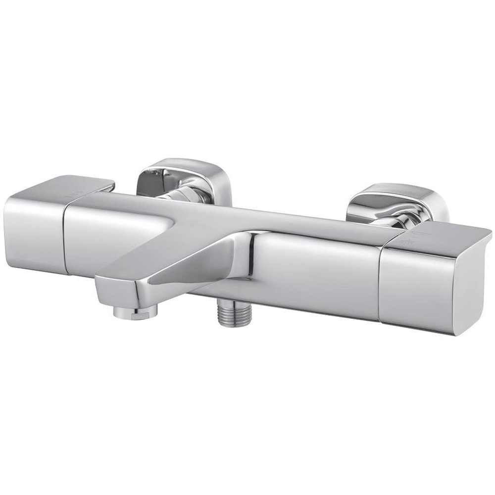 Baterie cada-dus GOODHOME Teesta, alama, argintiu