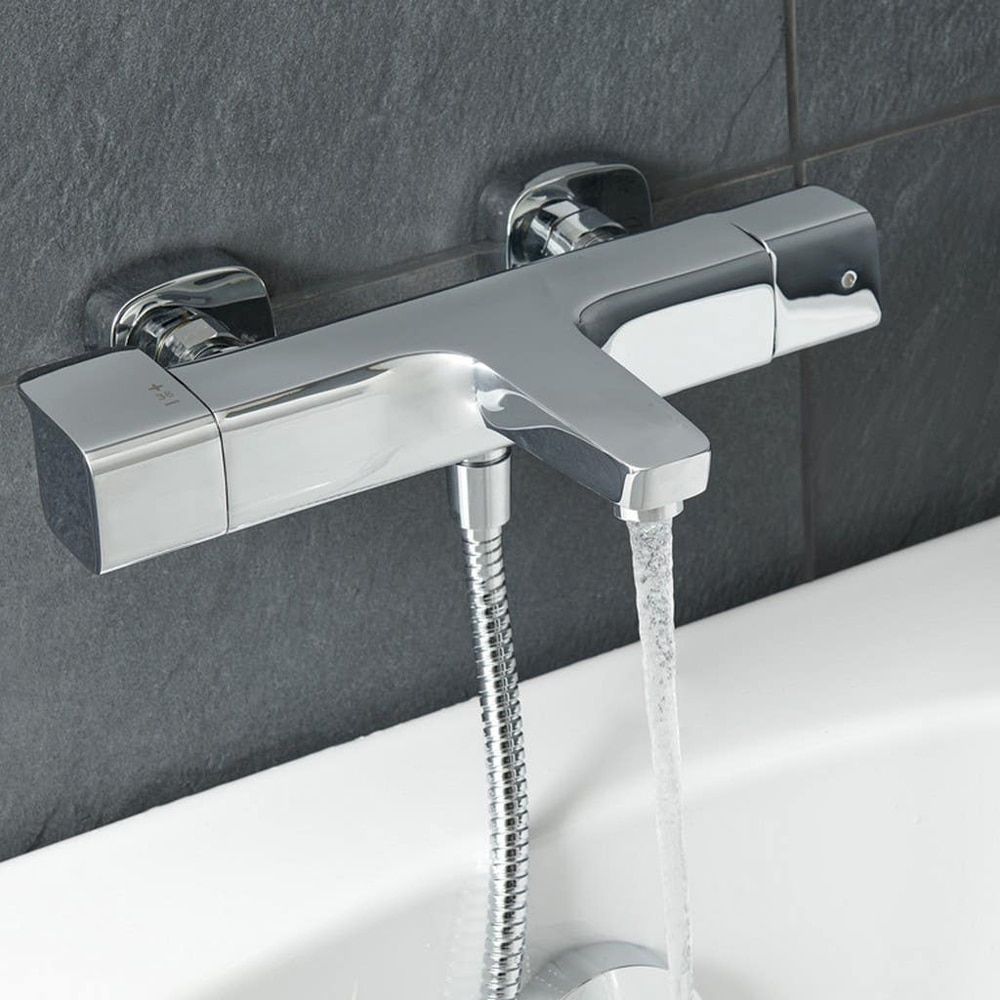 Baterie cada-dus GOODHOME Teesta, alama, argintiu