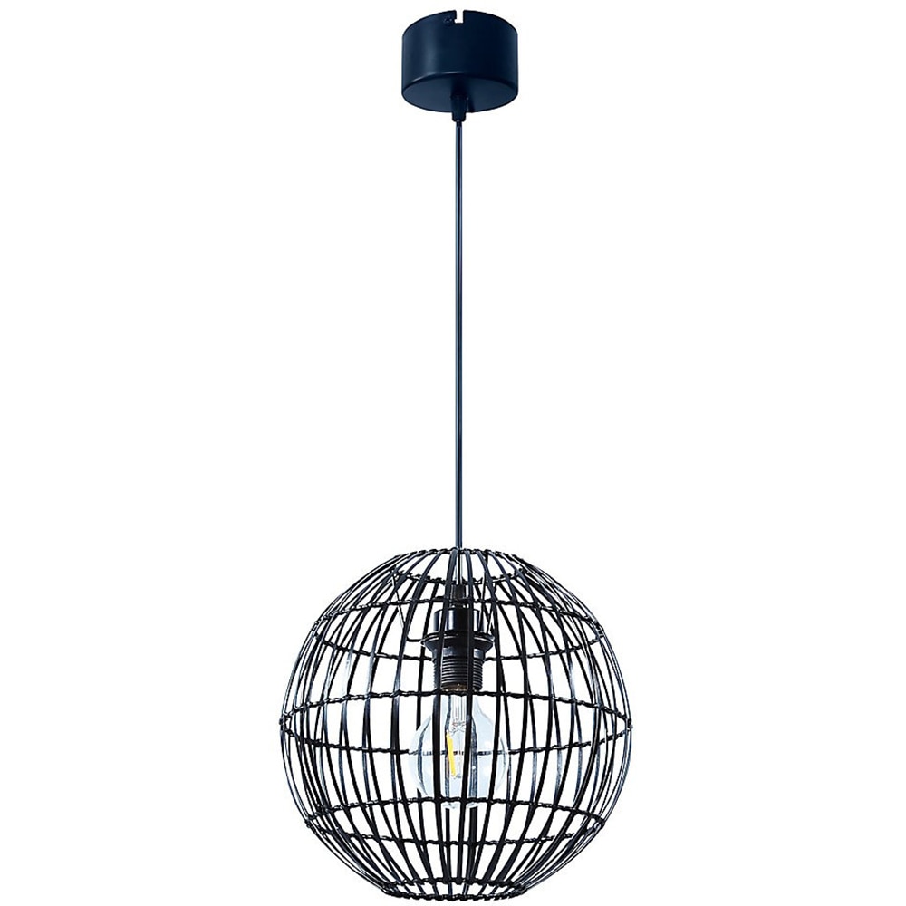Pendul GOODHOME Dacite, E27, 28W, negru