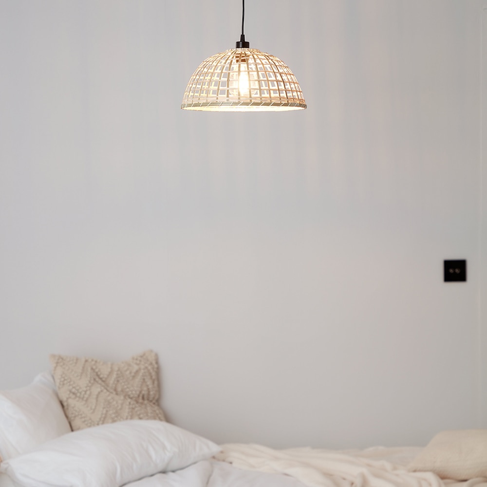 Pendul GOODHOME Songor, E27, 42W, crem