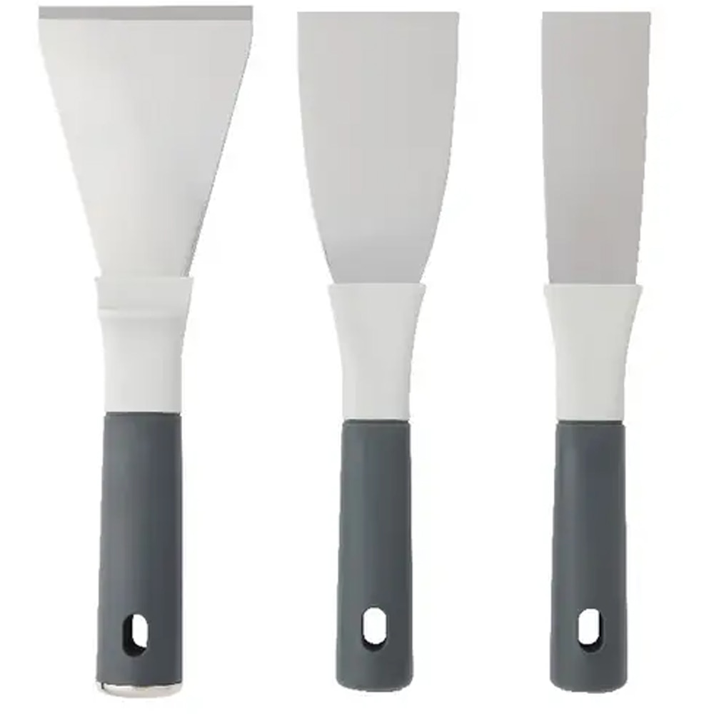 Set 3 spacluri GOODHOME 100974454, plastic, gri