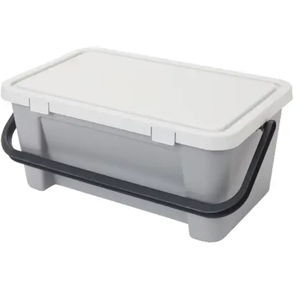 Capac vas vopsea GOODHOME 100974455, plastic, gri
