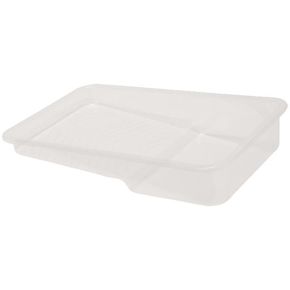 Tavi trafalet GOODHOME, plastic, 40.9 x 25 x 7cm, alb, 3buc