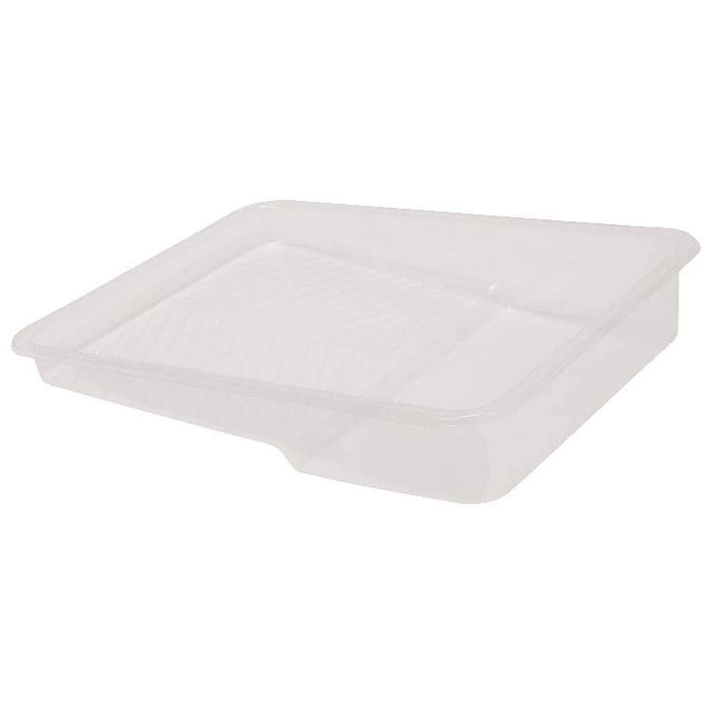 Tavi trafalet GOODHOME, plastic, 23cm, alb, 3buc