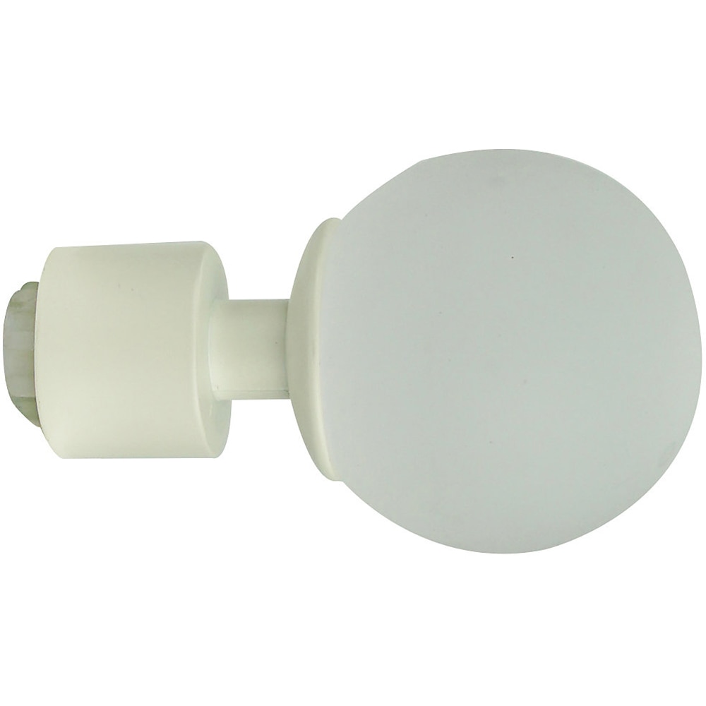 Capat galerie GOODHOME Anafi, metal, 8.2 x 5 cm, alb