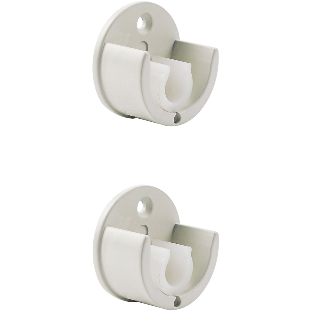 Sistem prindere galerie GOODHOME Anafi, metal, 4.8 x 4.8 cm, alb