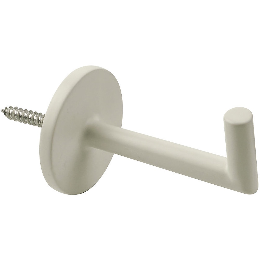 Sistem prindere perdea GOODHOME Anafi, plastic, 7.4 x 3.5 cm, alb