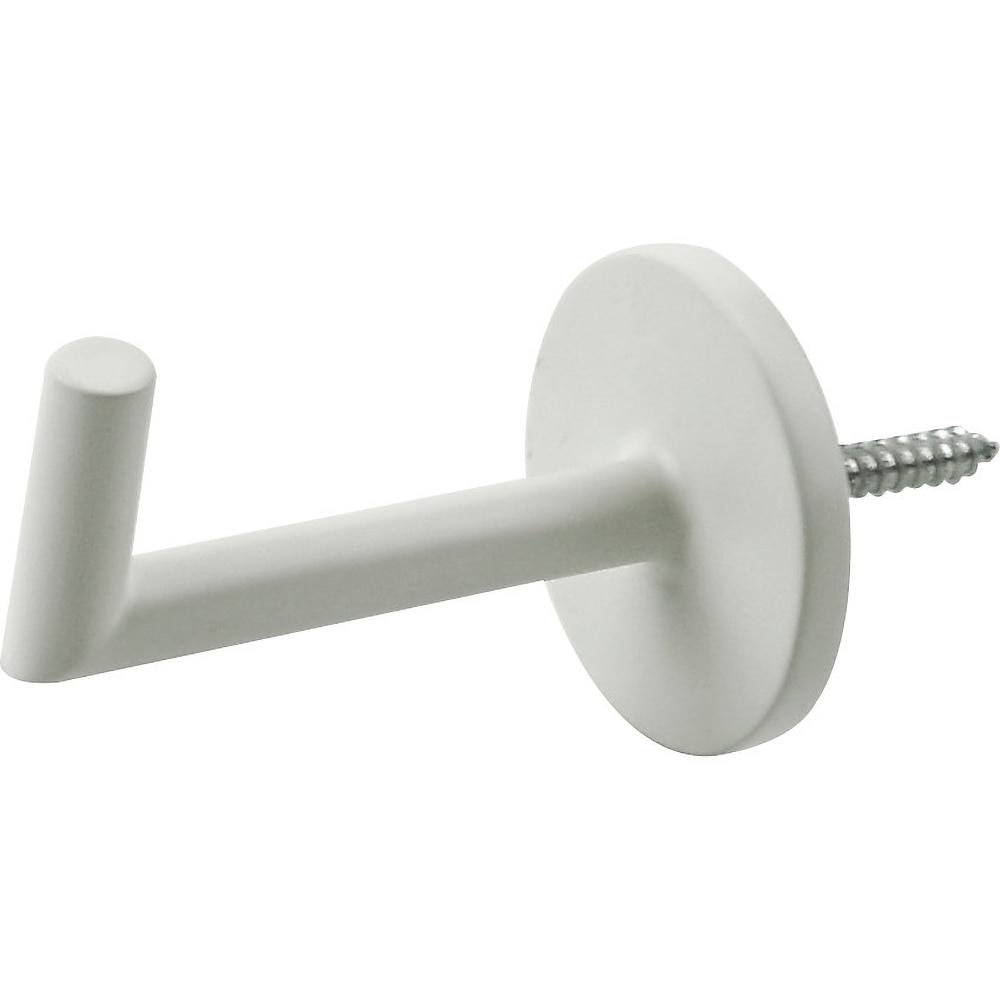 Sistem prindere perdea GOODHOME Anafi, plastic, 5.3 x 3.5 cm, alb