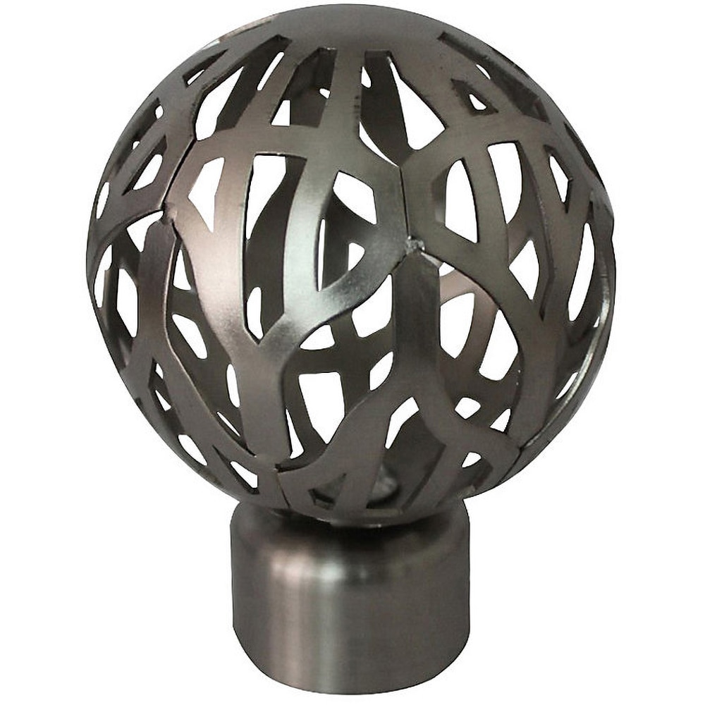 Capat galerie GOODHOME Athens, metal, 9 x 6.5 cm, gri