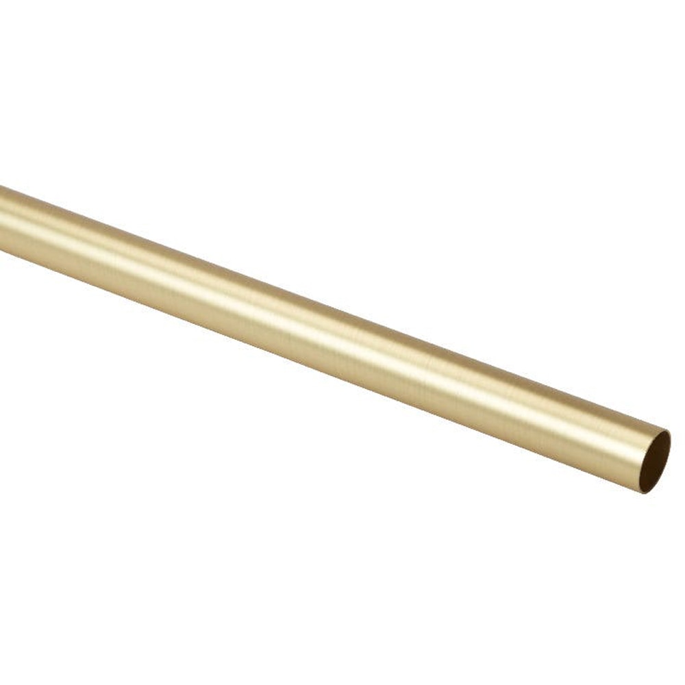 Galerie GoodHome Elasa, metal, 300 cm, diametru 19 mm, alama