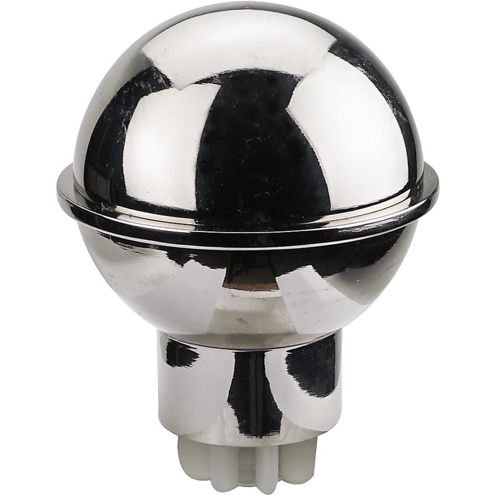 Capat galerie GOODHOME Olympe, metal, 7 x 5.8 cm, argintiu