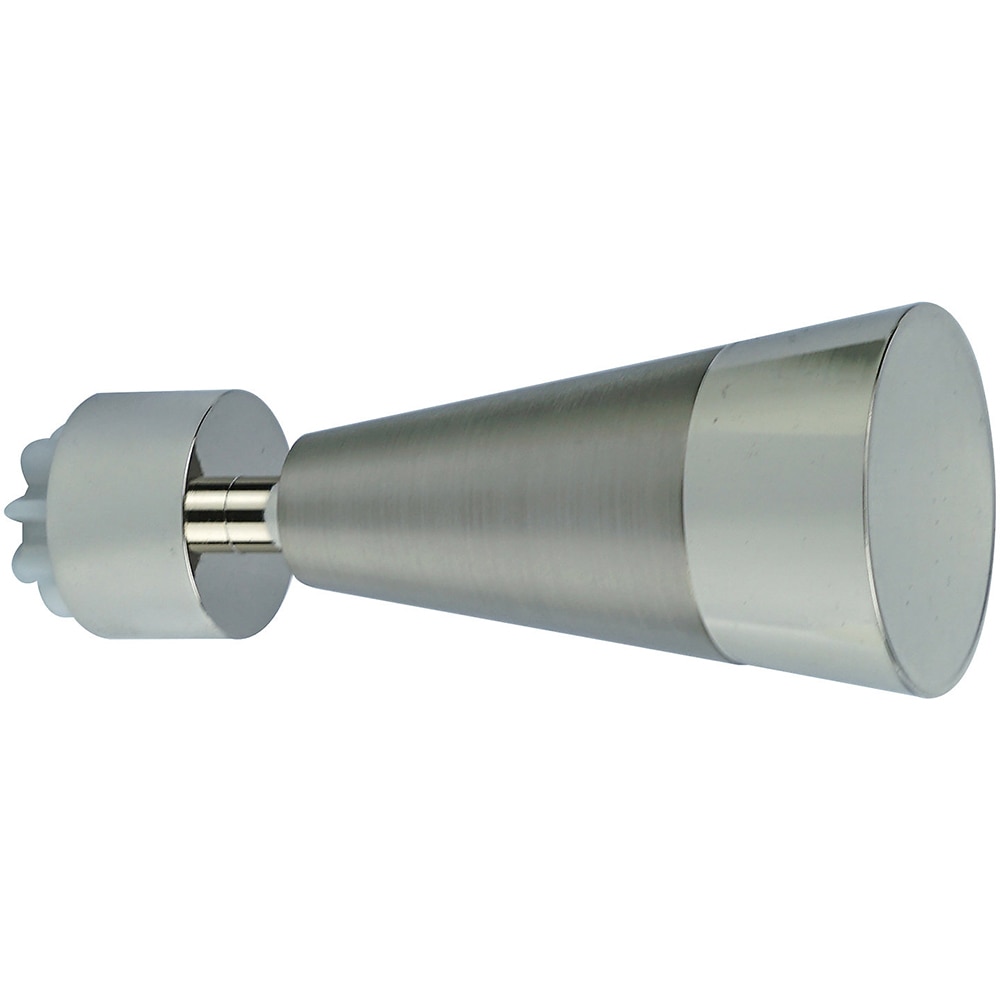 Capat galerie GOODHOME Olympe, metal, 12.6 x 4.8 cm, argintiu