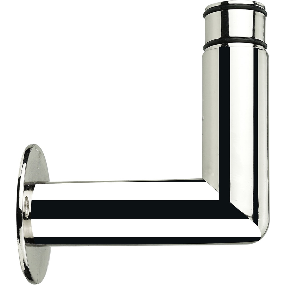 Sistem prindere galerie GOODHOME Olympe, metal, 10 x 10 cm, argintiu