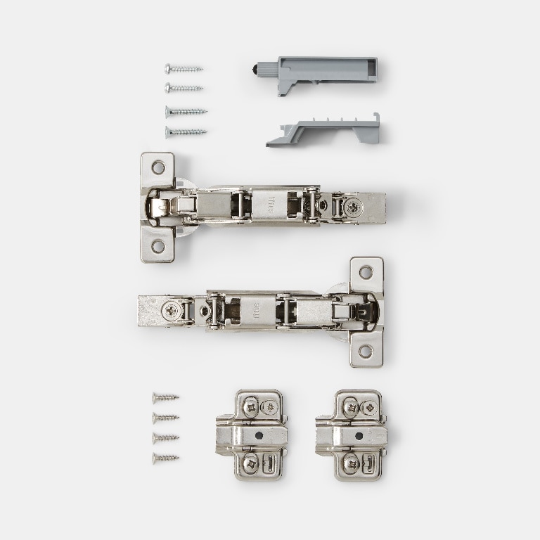 Balama slide on, metal, gri