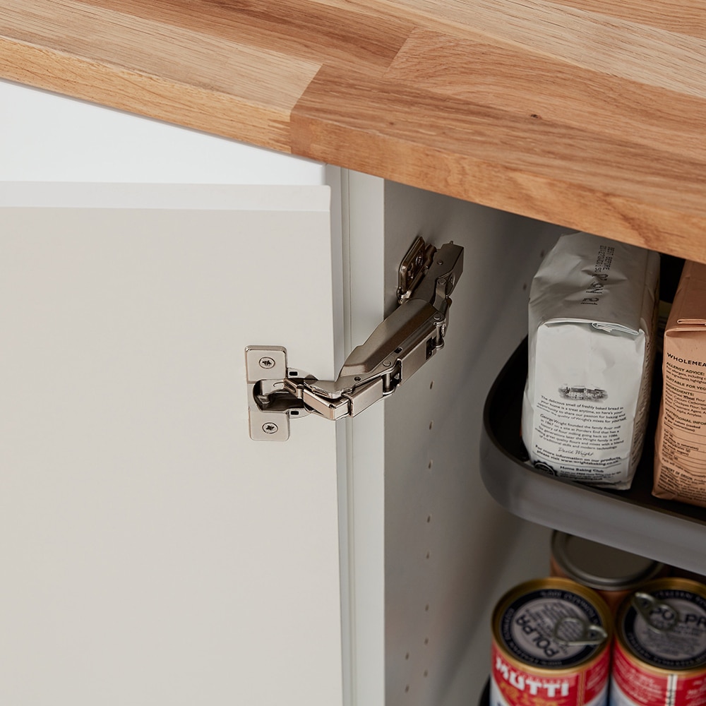 Balama slide on, metal, gri