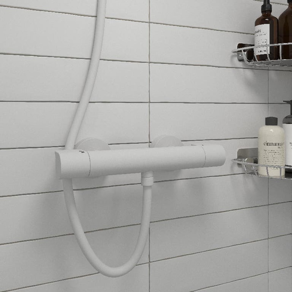 Baterie dus GOODHOME Cavally, alama, alb