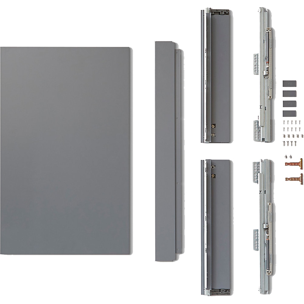 Sertar GoodHome Soto, 80 cm, antracit