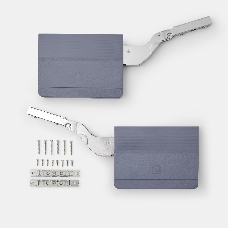 Kit punte usa GOODHOME, metal, 800 x 1000, gri