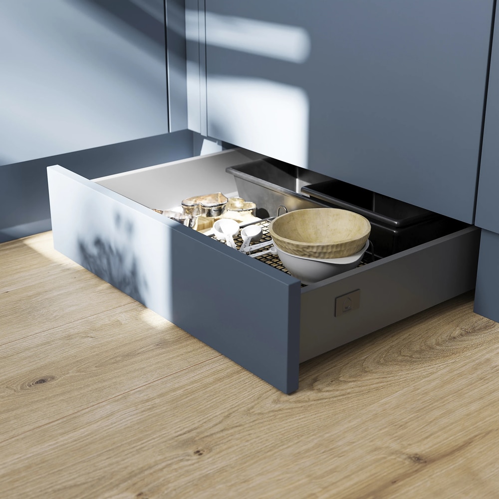 Bracheti sertare GOODHOME Soto, otel, 3.5 x 0.5 x 1.3 cm, gri