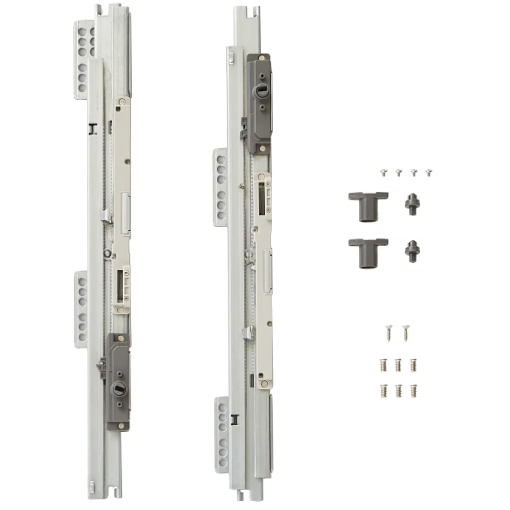 Sina glisare sertare push OEB NEUTRAL, otel, 264 mm, alb