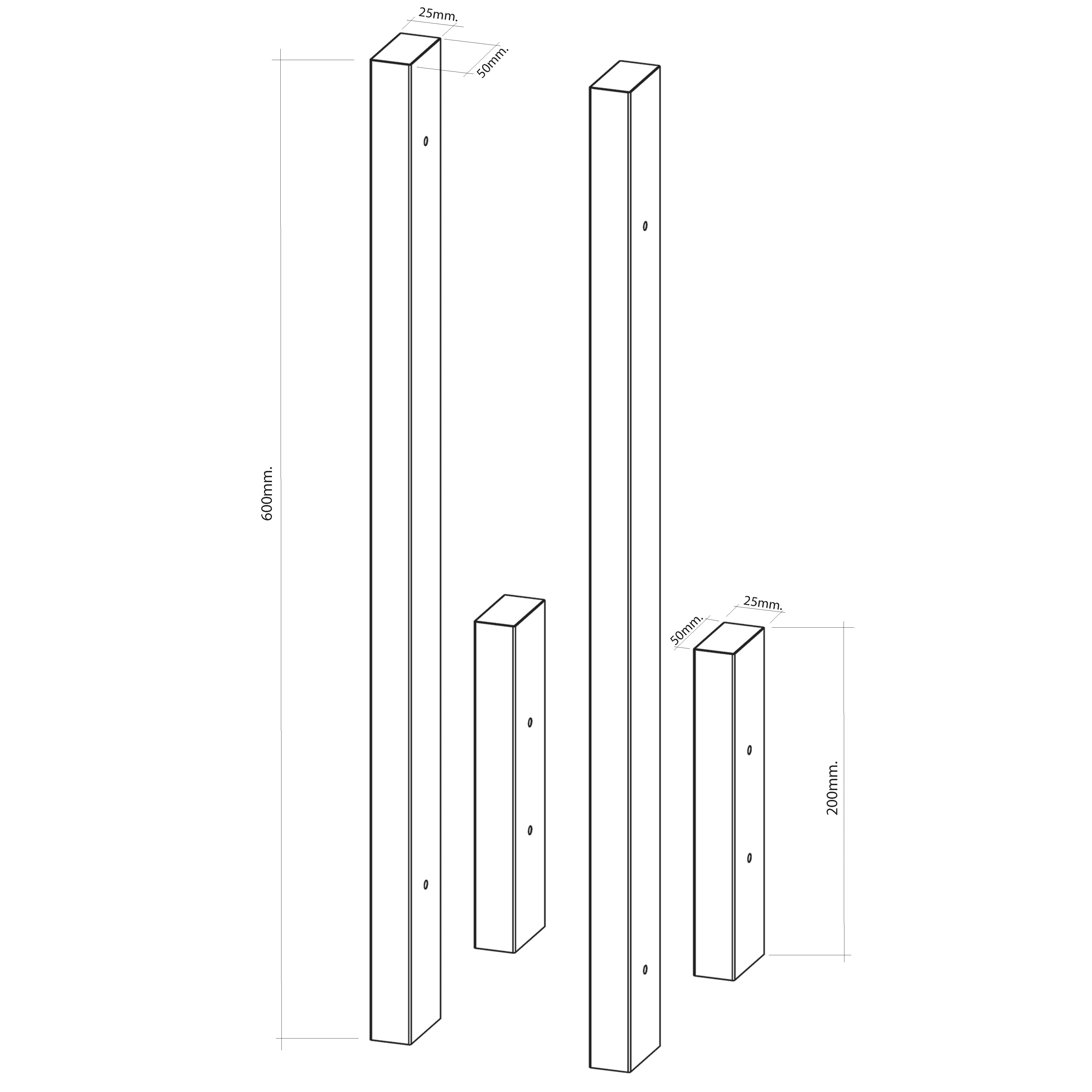 Kit de conversie pentru masina de spalat vase GoodHome, 45 cm