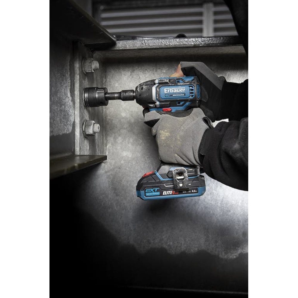 Masina de insurubat cu impact Erbauer EIW18-Li, 18V, 2400rpm, 240Nm, fara acumulator