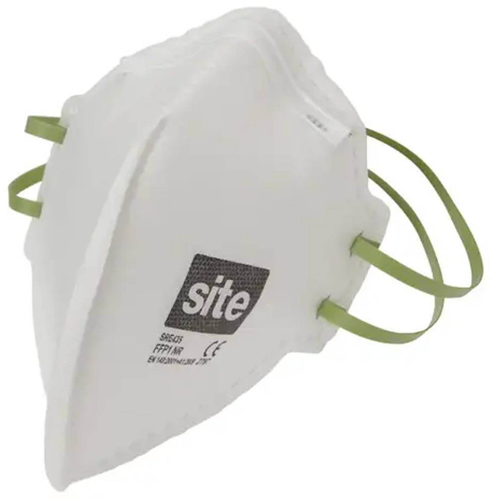 Masca unica folosinta SITE 100977891, P1 PK2, 2 buc, alb